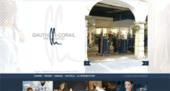 Desktop Screenshot of gauthier-corail.com